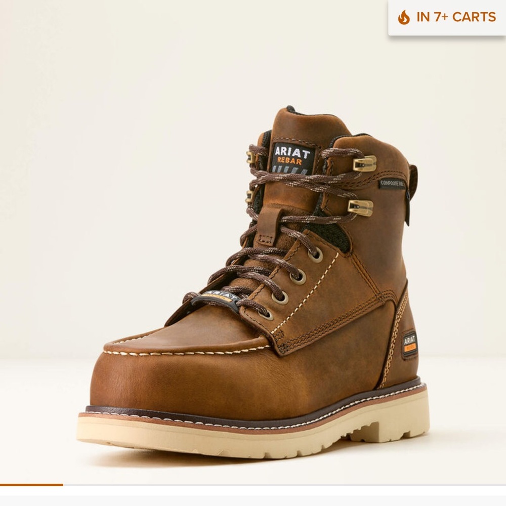 Ariat - Rebar Lift Waterproof Composite Toe Work Boot